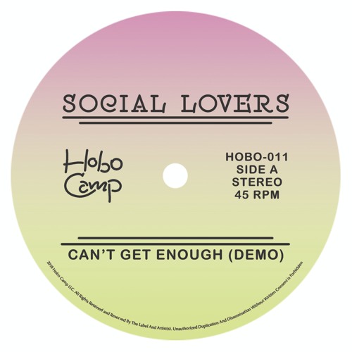 Social Lovers - Can't Get Enough (Demo)