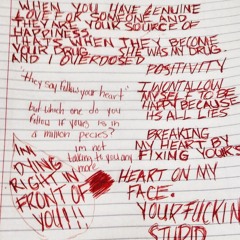 9. YouRe THiNkiNG ToO MuCh STop iT