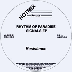 HM022 - Rhythm Of paradise - Signals EP (Hotmix Records)