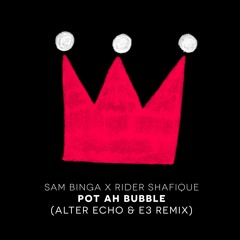 Pot Ah Bubble [Alter Echo & E3 Remix] (Champion EP : RELOADED)