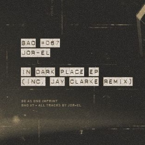 Jor-El - In Dark Places