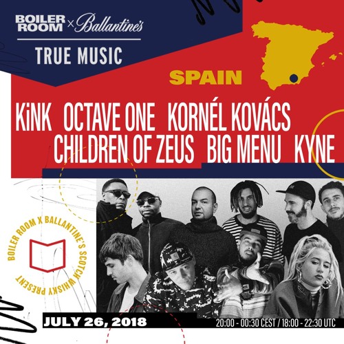 Kornél Kovács | Boiler Room x Ballantine's True Music Valencia