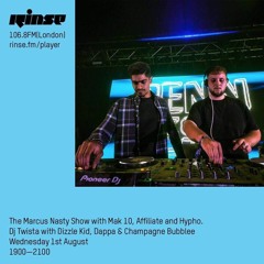 Guest Mix - The Marcus Nasty Show - 1st August [Rinse Fm]