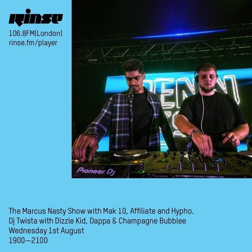 Guest Mix - The Marcus Nasty Show - 1st August [Rinse Fm]