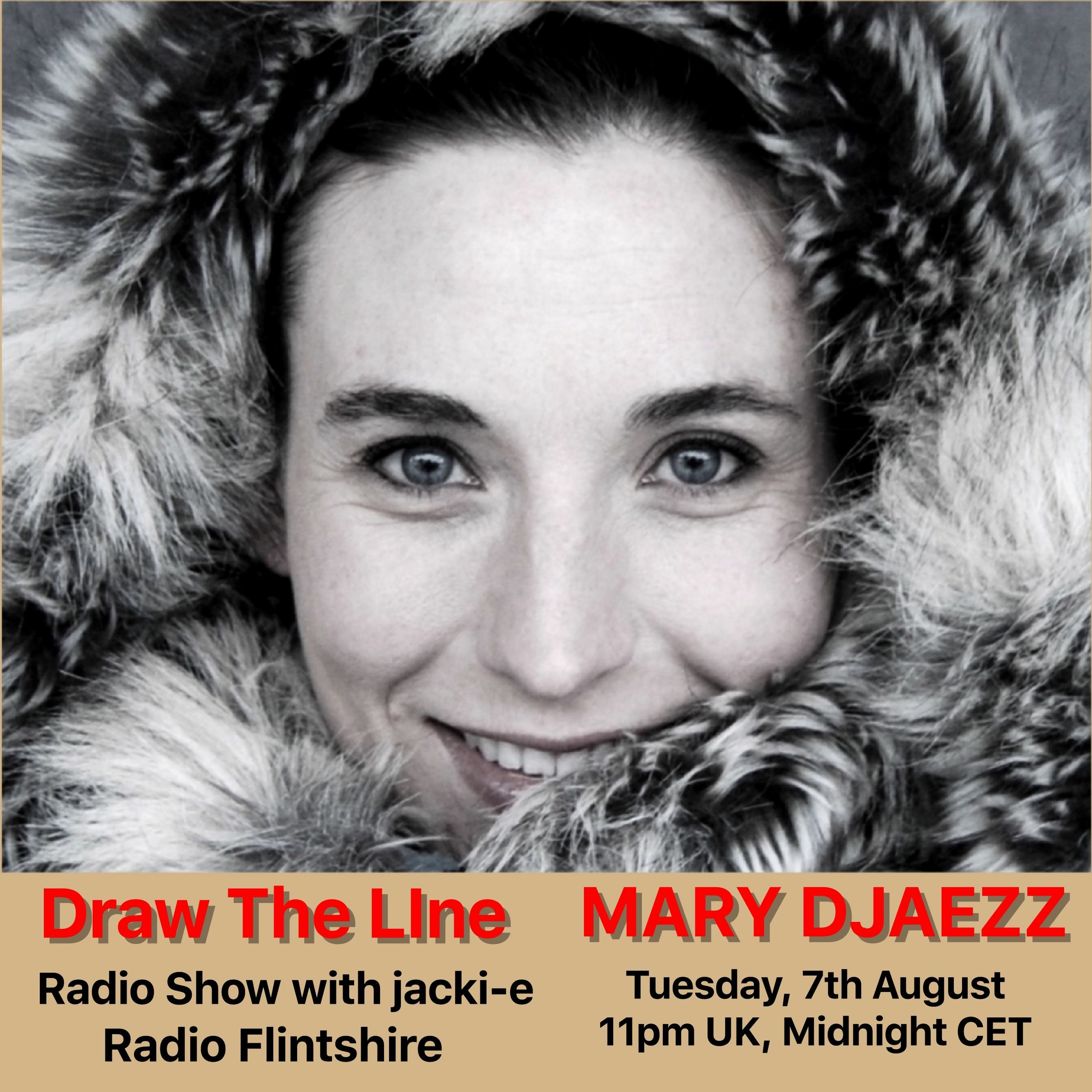 #009 Draw The Line Radio Show 07-08-2018 with guest mix in 2nd hour from Mary Djaezz episode artwork