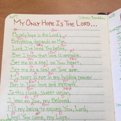 My Only Hope Is The Lord
