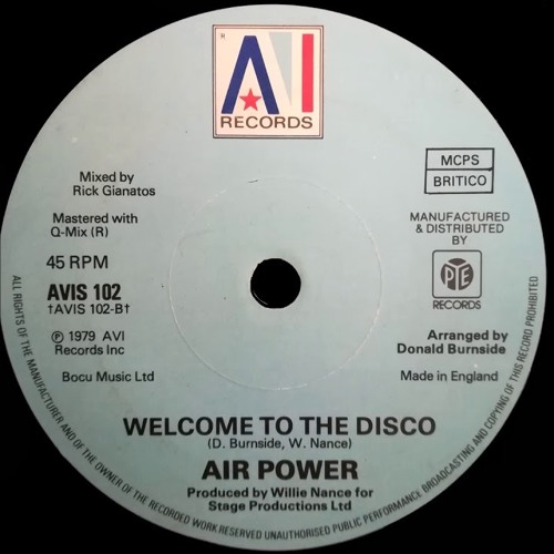 Air Power - Welcome to the Disco (Baume Edit)