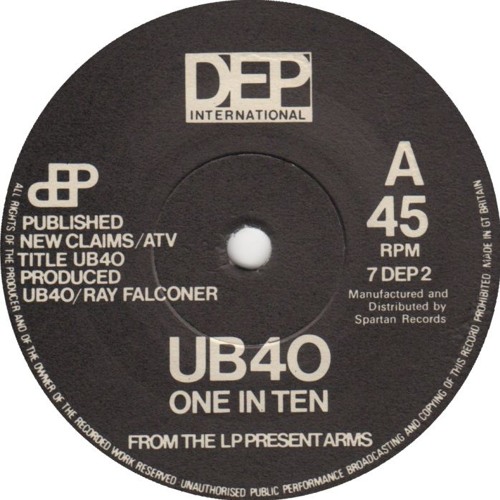 UB40 - One In Ten (Formula Mix)