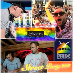Fingerman, Get Down Edits & Jay Ru, Pride @ Shortts Bar Street Party, 2018 (Sunday)