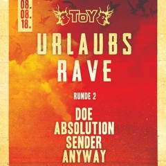 SENDER - Urlaubsrave @ToY Stuttgart // 08.08.2018