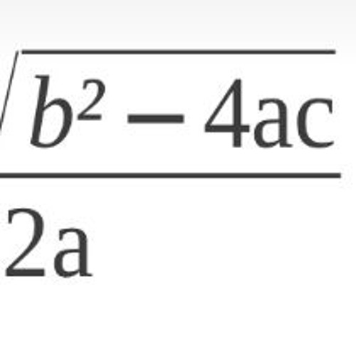 Stream Formula General De La Ecuación Cuadrática by Strelok | Listen online  for free on SoundCloud