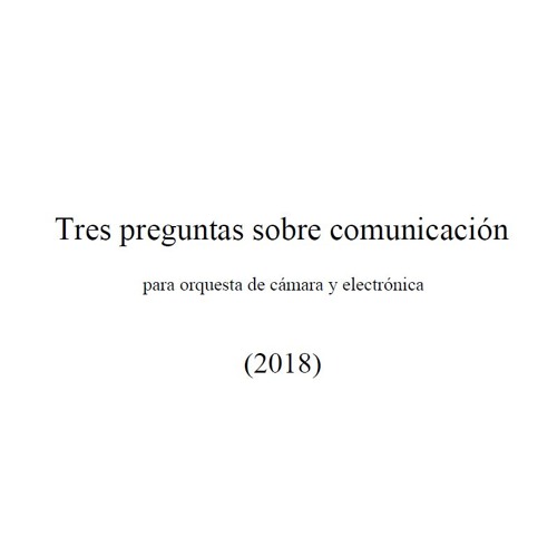 Tres preguntas sobre Comunicación: 1. Privacidad(es) [LIVE]