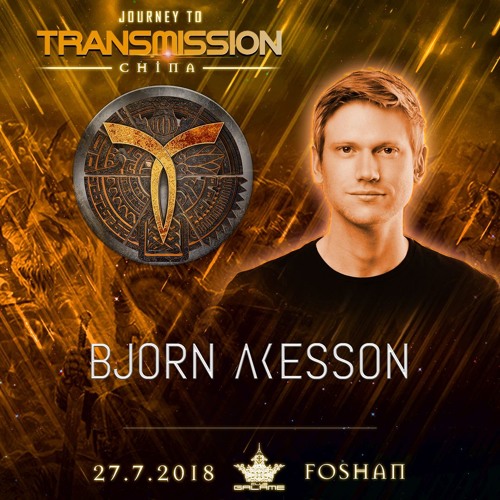 Bjorn Akesson - Live @ Club Galame - Journey To Transmission China, Foshan [27-07-2018]