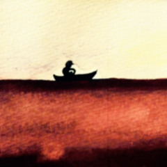 A Fisherman by the Rusty Lake