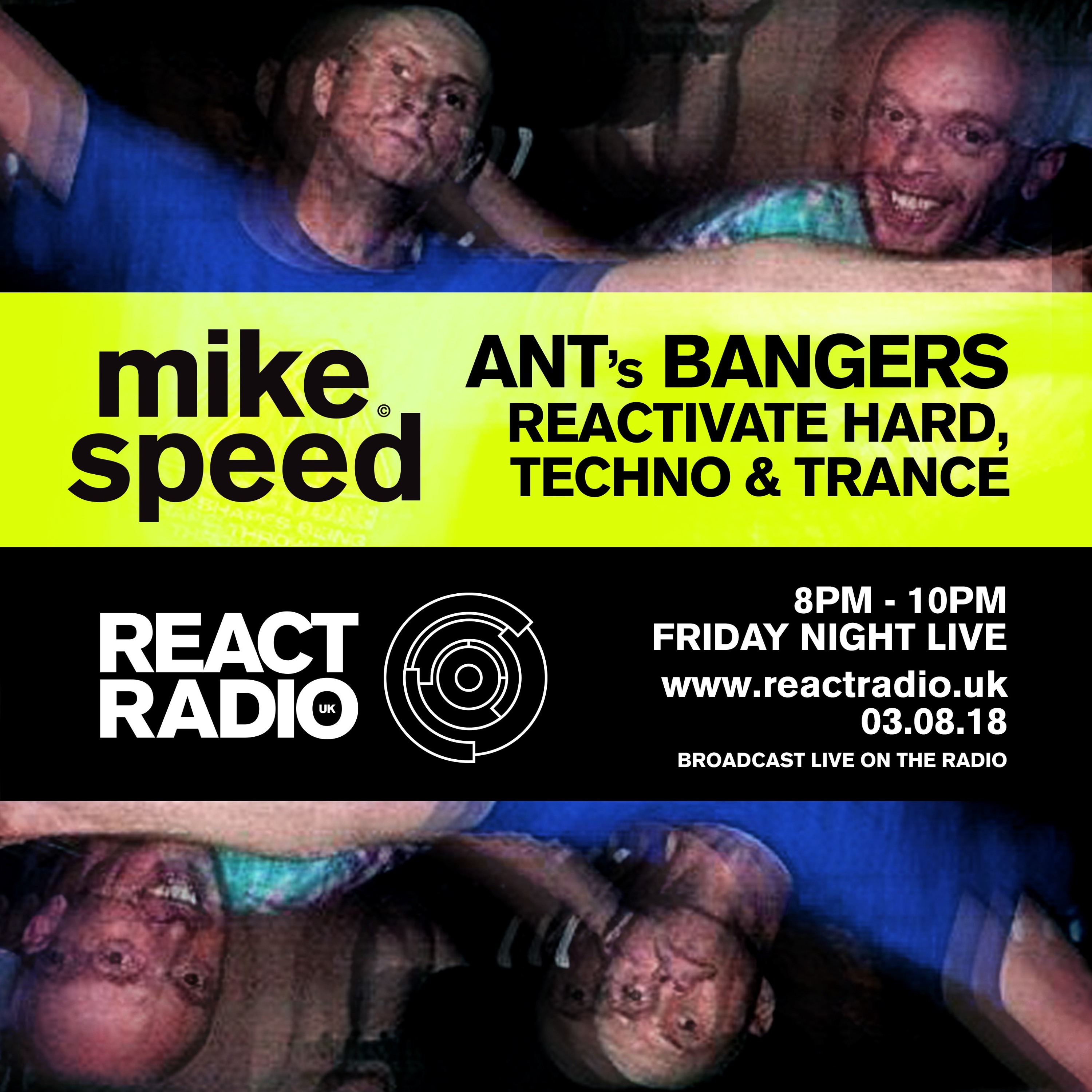 Mike Speed | React Radio UK Show | www.reactradio.uk | Underground & Oldskool Beats
