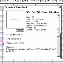(UTAU demo) Kon Hekurine CV 0.1