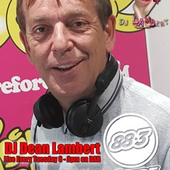 DJ Dean Lambert 6 - 8pm Tuesday 26th June Live on Centreforce Radio 88.3