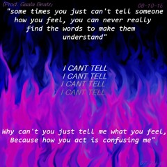 I Cant Tell