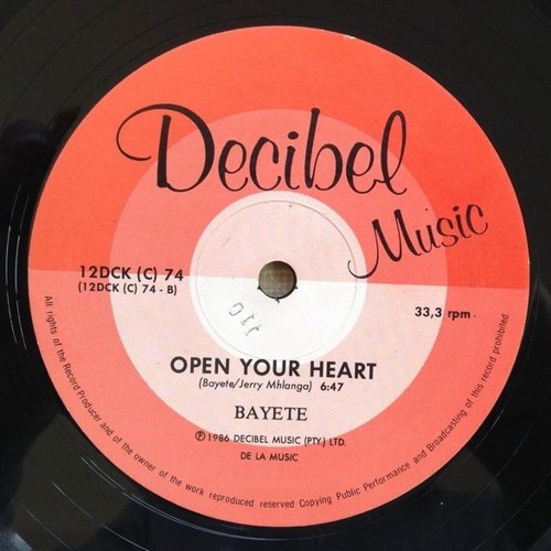 Bayete - Open Your Heart (Vula)