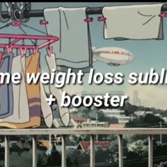 extreme weight loss subliminal + booster - aina subliminals