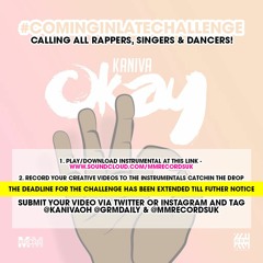 #ComingInLateChallenge - @KanivaOH - Okay