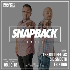 SnapBack Radio (Manila) August 2018