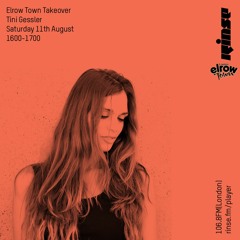 Elrow Town Takeover: Tini Gessler - 11th August 2018