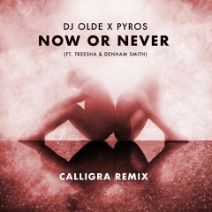 Dj Olde X Pyros Feat. Treesha & Denham Smith - Now Or Never (Calligra Remix)