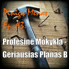 Pinigų Menas Ep. #3: Profesinė Mokykla – Geriausias Planas B