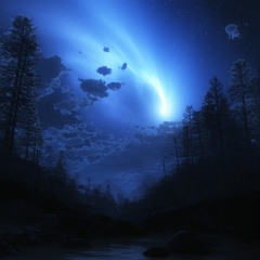 Common Blackbird (Turdus Merula) Sad, Giant Spooky Bird