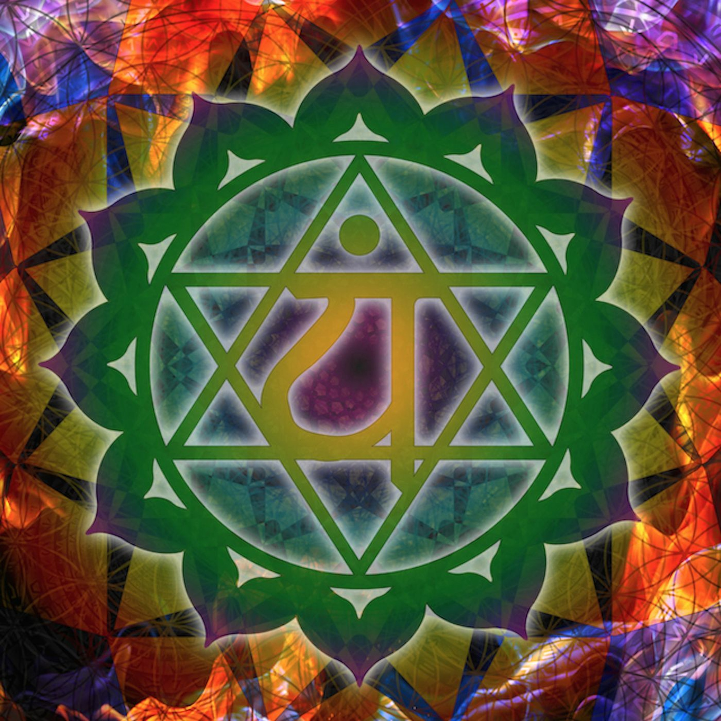 4th Chakra - Green Open Heart Bliss 528hz & 639hz - REMASTERED