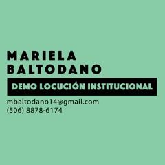 DEMO LOCUCIÓN INSTITUCIONAL