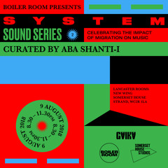 Aba Shanti I Live @ Boiler Room Sound System Series London 8.9.2018