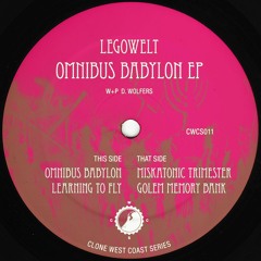 Legowelt "Golem Memory Bank" [First Floor Premiere]