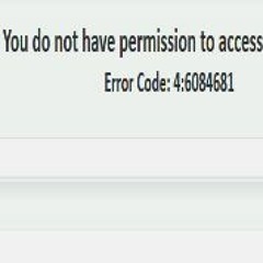 You Do Not Have Permission To Access This Content