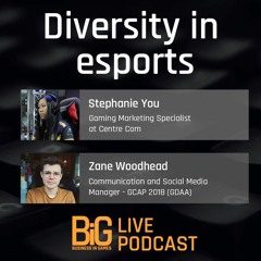 BiG Live Podcast - Diversity in Esports @ Monash University