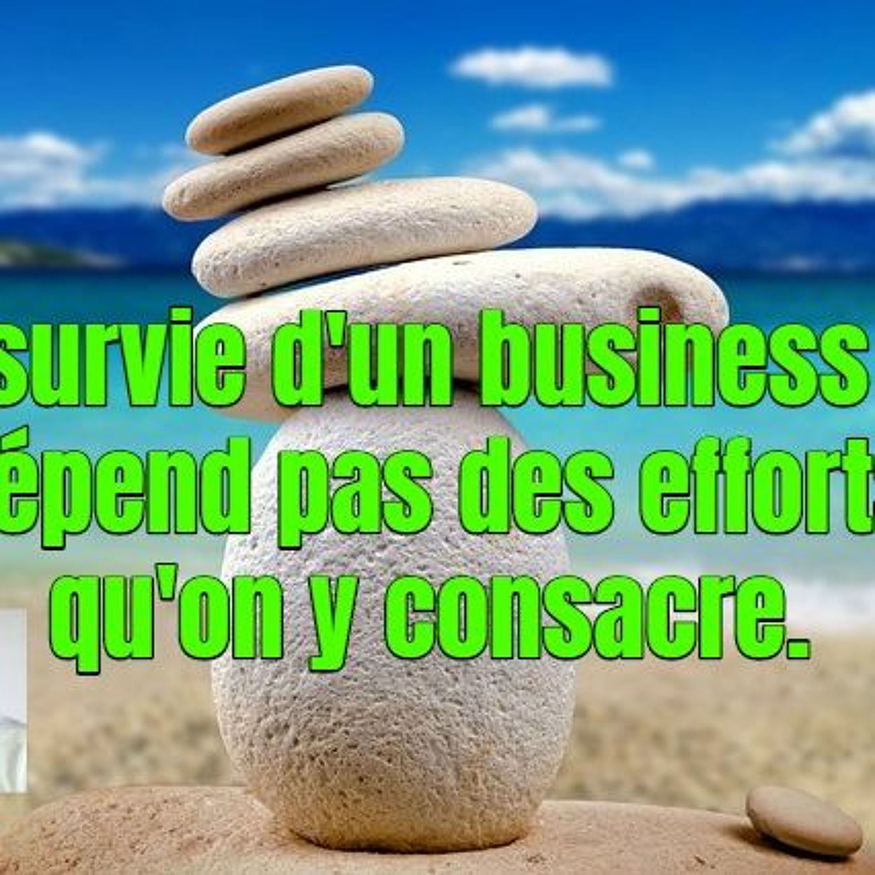 La survie d'un business ne dépend pas seulement des efforts qu'on y consacre episode artwork