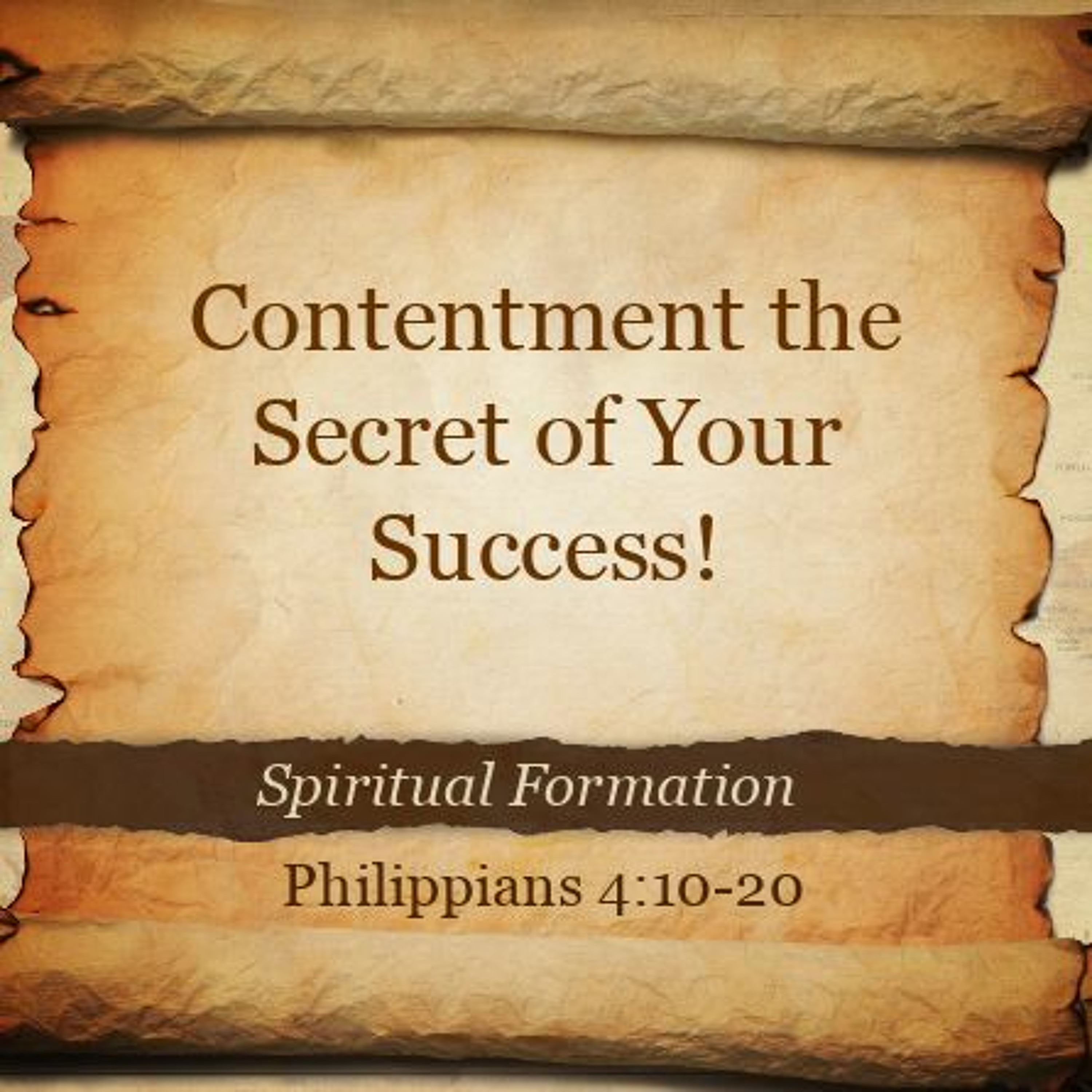 Contentment the Secret to Success episode artwork