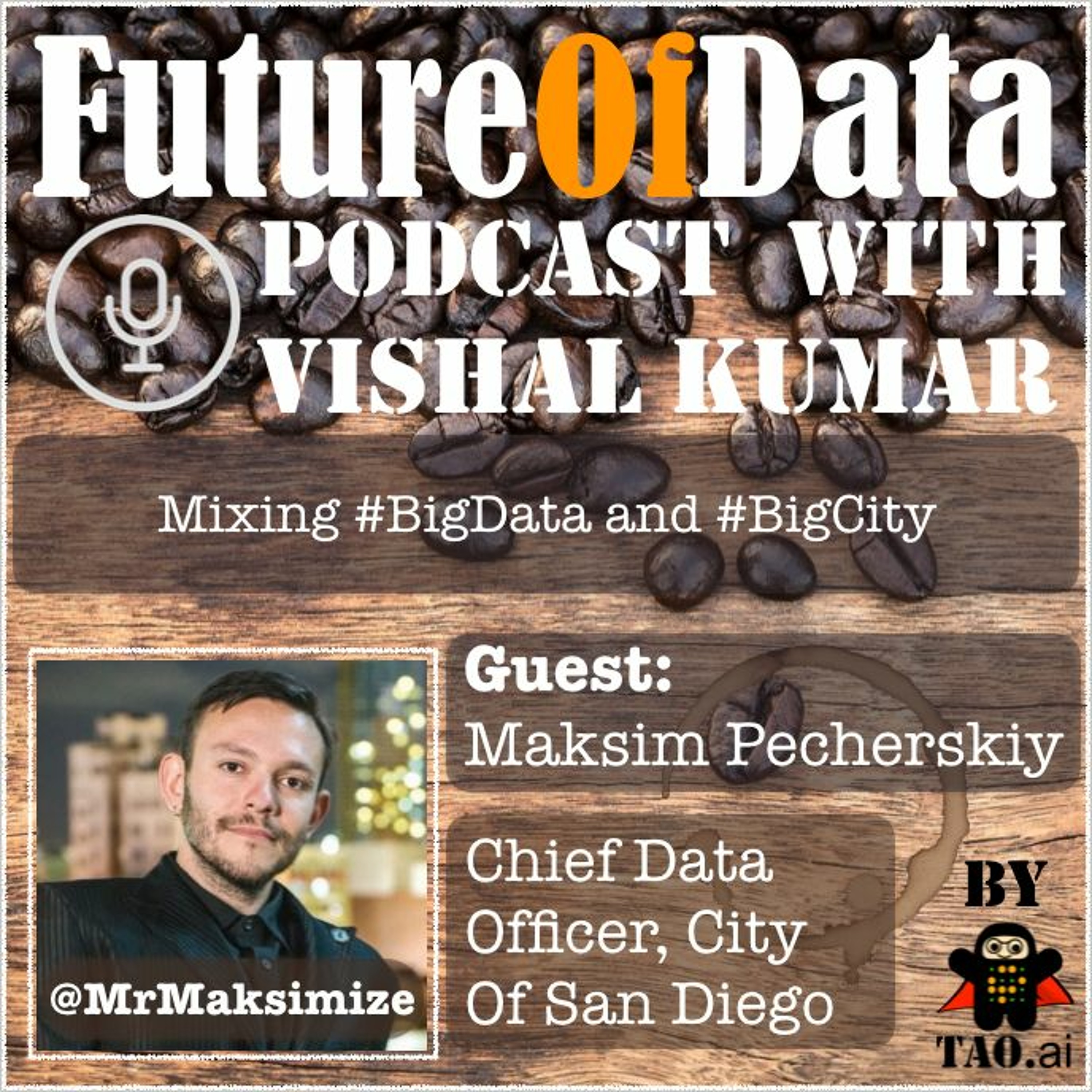 Understanding #BigData for #BigCities with Maksim ( @MrMaksimize @CityofSanDiego )