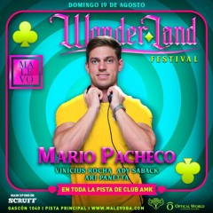 Wonderland Malevo Dj Mario Pacheco 2018