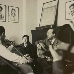 محمد عبد الوهاب و نجاة الصغيرة في جَلسة غِنائيّة