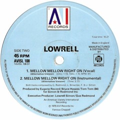 Lowrell - 'Mellow Mellow Right On' (J.Mayfield Re-Edit)