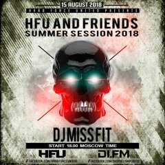 Hard Force United Summer Session 2018 DJ Miss Fit- #FREEDOWNLOAD  Hard/Acid Techno Vinyl mix 15.8.18