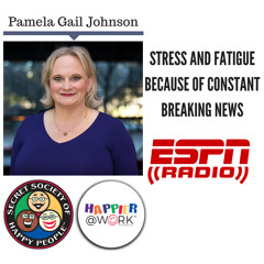 Stress and Fatigue Because of Constant Breaking News || Pamela Gail Johnson Discusses LIVE (8/15/18)