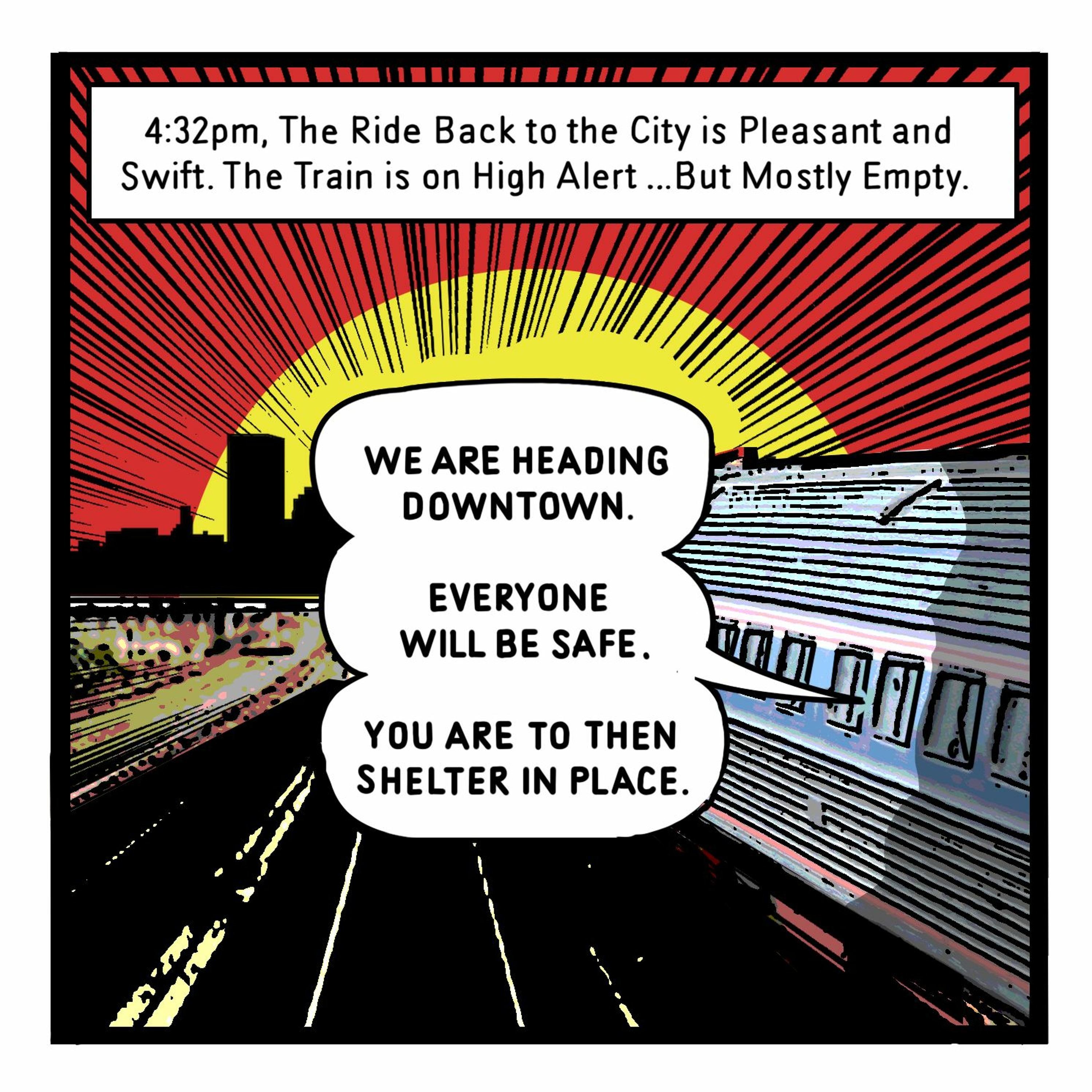 THE BUREAU: 4:32pm, The Ride Back to the City is Pleasant and Swift. The Train is Mostly Empty. episode artwork
