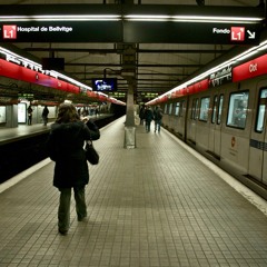 Barcelona - Metro 001 : Arrival of the train