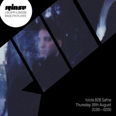 Icicle b2b Safire - Thursday 16th August 2018
