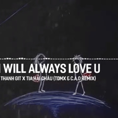 WILL ALWAYS LOVE U - GIT X Tia Hải Châu ( TDMX X C . A . O Mix )