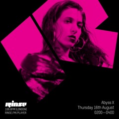 Abyss X - Thursday 17th August 2018