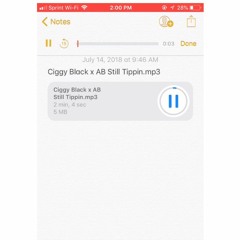 Ciggy Black X AB - Still Tippin